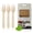 Forks, variant on Verdelife Disposable Wooden Spoons, Heavy Duty Compostable Utensils Cutlery, 6.3' Tasting Ice Cream Spoon for Party, Picnic, 50 Count