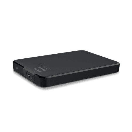 WD - Elements 2TB External USB 3.0 Portable Hard Drive - Black