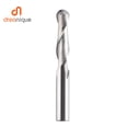 thumbnail image 2 of Dreanique, 1 pieza, fresa de extremo de punta esférica de carburo, 2 flautas, R0.5-R4.0, broca enrutadora para madera y aluminio CNC, 2 of 5