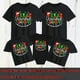 thumbnail image 3 of Feliz Navidad 2024 con amor y paz con camisetas estampadas familiares Conjunto familiar a juego Camiseta para mamá, papá, niños, mameluco para bebé, 3 of 5