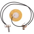 thumbnail image 4 of 12 Piezas 50Mm Guitarra Registro Piezo Transductor Amplificador Precableado con Enchufe de Salida de 6.35Mm para Guitarra AcúStica Ukelele Caja de Cigarros Guitarra, 4 of 5