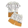 thumbnail image 3 of Men's Summer Casual Suits Loose Fit Printed Matching Sets Comfortable Daily Wear Outfits Non Stretch Breathable Lightweight, 3 of 6
