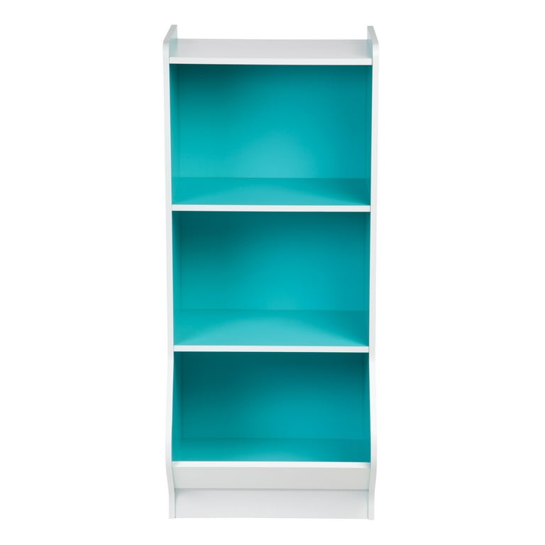 IRIS USA, 3-Tier Bookcase Storage Shelf, White - Walmart.com