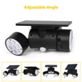 thumbnail image 6 of Solar Motion Sensor Dual Head Lights Outdoor Lighting, 30LED IP65 Waterproof 360° Rotatable Solar Powered Wall Lights Spotlight Flood Security Lights for Front Door Yard Garden Garage, 6 of 9