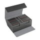 thumbnail image 4 of Estuche organizador de cartas de juego multifunción con capacidad para 400 cartas coleccionables Interior gris y rojo., 4 of 9