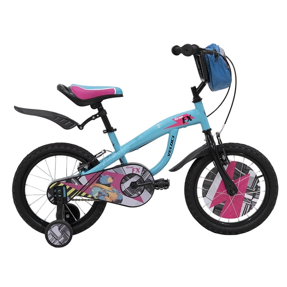 Bicicleta Veloci Gran FX BMX Rodada 16 Azul Infantil
