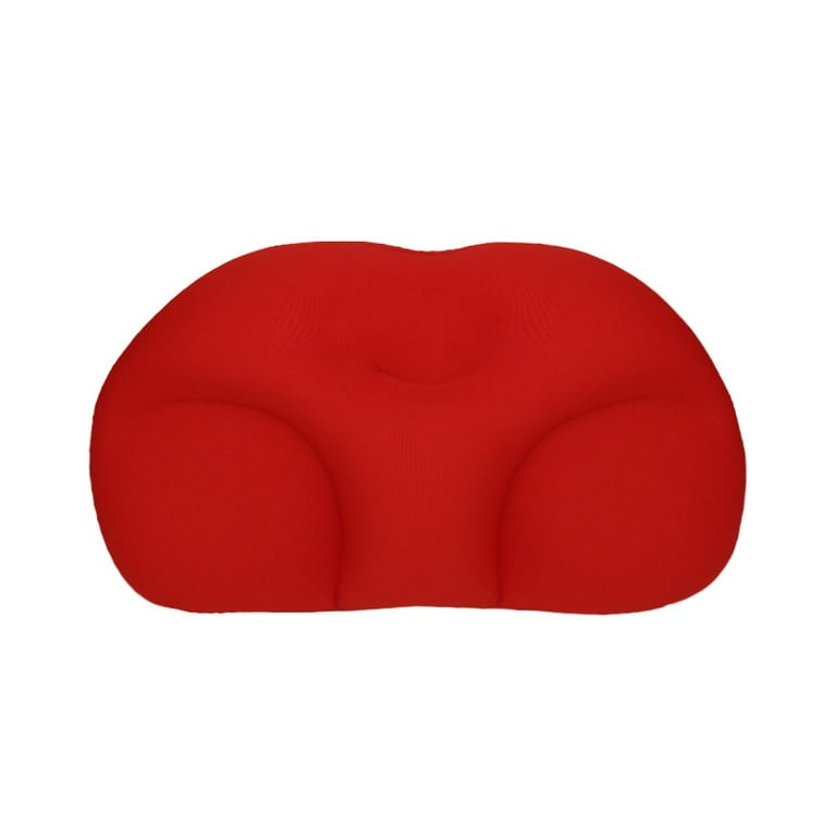 Lumbar Pillow for Sleeping, Adjustable Height Sleeping Pillow for Lower  Back Pain, Buckwheat Hulls& Pearl Cotton, Lumbar Support Cushion Waist  Pillow