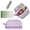 Lavender, variant on 4 Compartment Pencil Case Set, Pencil Pouch and White Correction Tape, Pink