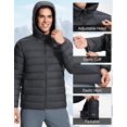 thumbnail image 6 of Men Down Puffer Jacket Pioneer Camp 650 Fill Packable Hooded, 6 of 6
