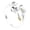 B, variant on Women's Adjustable Rings In Silver Color Stylish Coppers Rings With Intricate Irises Flower Detailing for Daily Wear