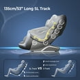 thumbnail image 4 of Costway Full Body Zero Gravity Massage Chair w/SL Track Voice Control Heat Black, 4 of 10