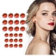 thumbnail image 1 of Pendientes de botón para mujer, pendientes de botón, pendientes de botón para mujer, 12 juegos de pendientes, pendientes de cristal con personalidad, modernos y hermosos, juego de pendientes de aleaci, 1 of 2