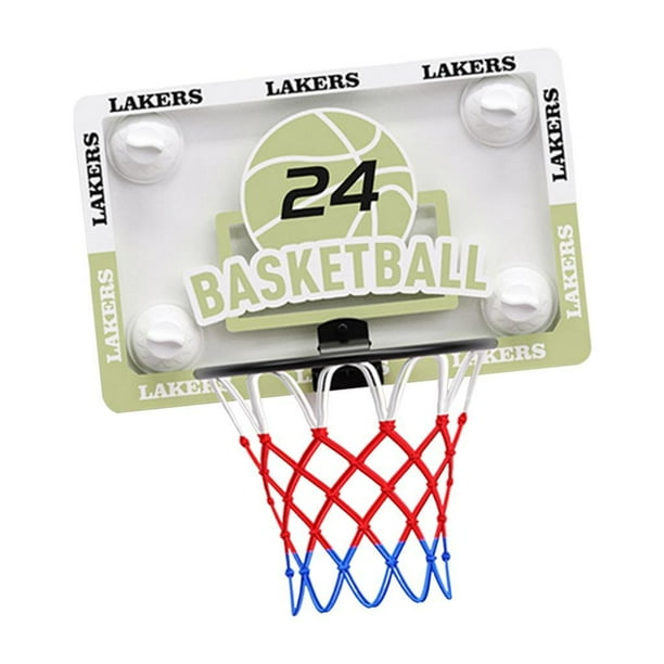 Aro de baloncesto de pared resistente y plegable con ventosa para juegos de tablero Pequeño