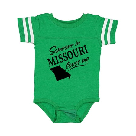 

Inktastic Someone in Missouri Loves Me Gift Baby Boy or Baby Girl Bodysuit