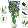 thumbnail image 2 of Garden Trellis for Climbing Plants, Deaunbr Plant Support Obelisk Trellis Garden Trellises for Vines, Flowers Stands, Outdoor & Indoor Potted Plants, Rose, Cucumber, Pea, Tomato, Clematis - 1 Pack, 2 of 10