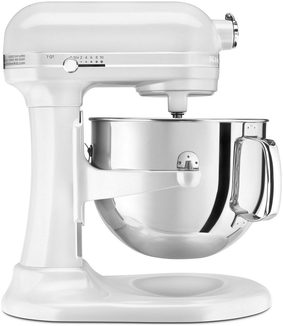KitchenAid 7-Quart Pro Line Bowl-Lift Stand Mixer | Frosted Pearl -