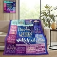 thumbnail image 5 of Nurse Gifts for Women Nurse Blanket Nurse Appreciation Gifts Retirement Gifts for Nurse Student Graduation Nurse Week Gifts Soft Throw Blanket 60”x50” inch Home Bed Sofa Chairs Dorm, 5 of 6