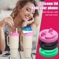 thumbnail image 4 of 40Oz Cup Lid, Water Cup Lid, Leak Proof Multi-Functional Silicone Cup Lid For Stanley 40Oz Tumbler, Leakproof Replacement Lid With Flip Design, Suitable For Daily Use & Outdoor, 4 of 5