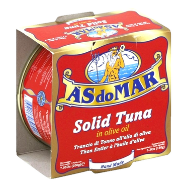 AS do MAR Solid Tuna Fish in Olive Oil - 7.05 oz