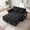 Black04, variant on Gewnee 55" Sofa Bed, Convertible Sleeper Sofa & Pull Out Couch, 3-in-1 Velvet Loveseat with Adjustable Backrest and Storage Pocket, Black