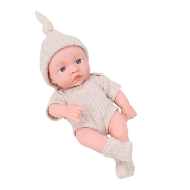 Muñecas de Bebé Renacidos Muñeca de Bebé Recién Nacido de Vinilo de 7,48 Pulgadas Suave con Conjunto de Ropa, Incluyendo Chupete, Muñeca Realista Muñecas Recién Nacidas Realistas