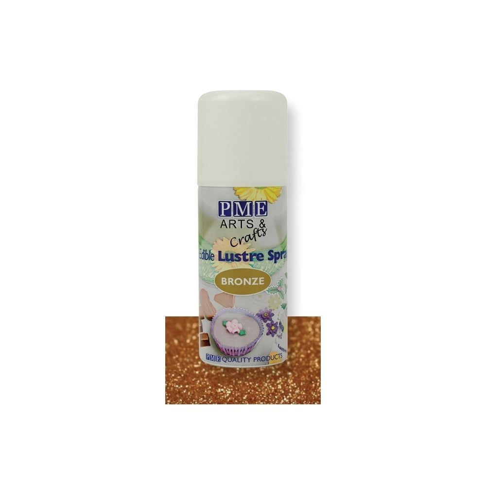 PME Edible Lustre Spray, Bronze, 3.3 Ounce
