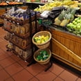 thumbnail image 4 of K1430-2B-MB 2-Tier 2 Round Willow Basket Display with Sign Frame and Sign Clips, 4 of 6