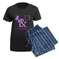 thumbnail image 5 of CafePress - Fabulous 13Th Birthday Women's Dark Pajamas - Women's Short Sleeve Print T-Shirt and Pants Dark Cotton Pajama Set, 5 of 7