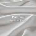 thumbnail image 3 of Swift Home Ultra Soft Solid Duvet Cover Set, Queen, Light Grey, 3 of 6
