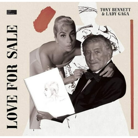 Lady Gaga Tony Bennett Love For Sale Exclusive Yellow Vinyl Limited Edition LP Record