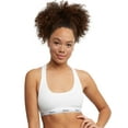 thumbnail image 2 of Hanes Originals Women's Racerback Bralette, Breathable Stretch Cotton, 2-Pack, Style MHO101, 2 of 10