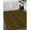 thumbnail image 3 of Ahgly Company Machine Washable Indoor Rectangle Transitional Dark Bronze Brown Area Rugs, 5' x 7', 3 of 7