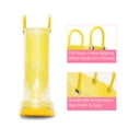 thumbnail image 5 of Botas de lluvia impermeables para niños DREAM PAIRS Talla 11 Amarillas, 5 of 5