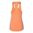thumbnail image 5 of Women's Ideal Racerback Tank, Light Orange, XS, 5 of 7