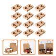 thumbnail image 2 of Monyance Disposable Cup Holder 50pcs Take Out Cup Holder Tray 2-Cup Carrier(7.87X5.12X0.2Inches), 2 of 10