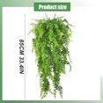 thumbnail image 3 of Fake Fern Artificial Hanging Ferns, Ongmies Christmas Decorations Indoor, Hanging Ferns and Vines | Artificial Greenery for Wall Decor, 3 of 8