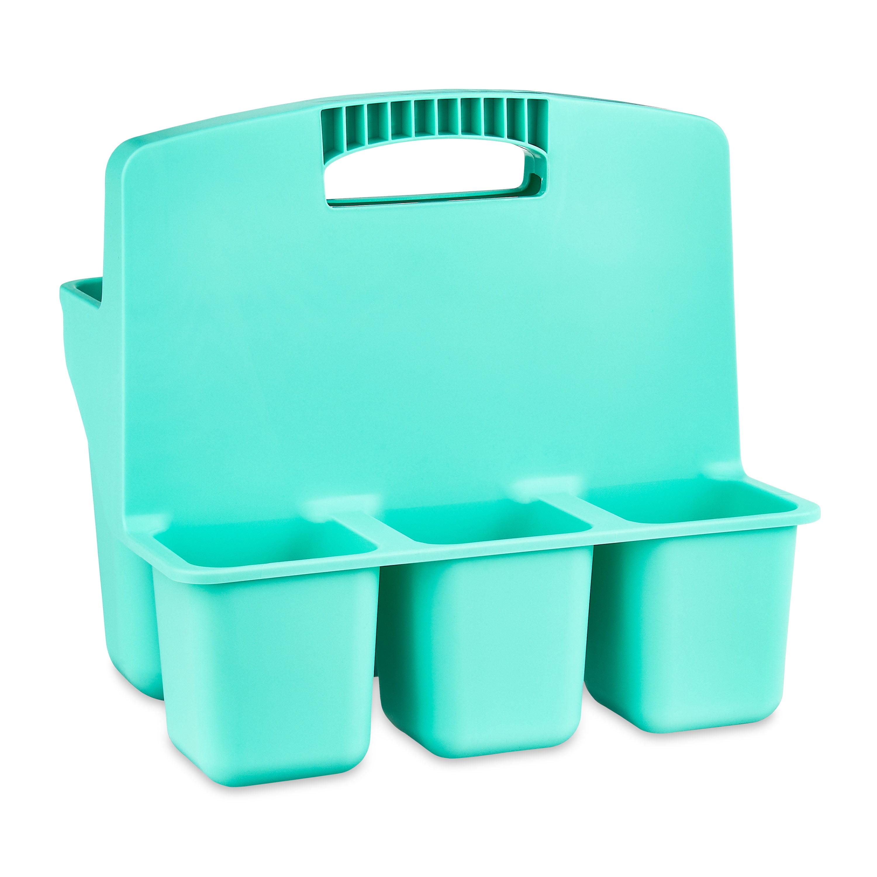 Pen+Gear Large Supply Caddy, 11.81" x 8.43" x 11.04", Spearmint