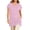 Pink-TOPS, variant on Invelree Womens Short Sleeve Tunic Tops Notch Neck with Pockets Casual Loose Fit Solid Color Blouses Summer Daily Wear Tees White XXXL