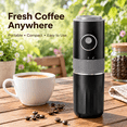 Portable Electric Coffee And Brewing Kit Black - Walmart.com