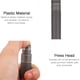 thumbnail image 4 of 20pcs 10 ml botellas de pulverización de perfume de plástico mini contenedor de atomizador de vial de perfume, 4 of 4