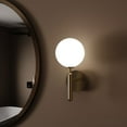thumbnail image 2 of Ozarke Nordic Luxury Wall Light, Contemporary Modern Wall Sconce Warm 3000K - Gold, 2 of 6