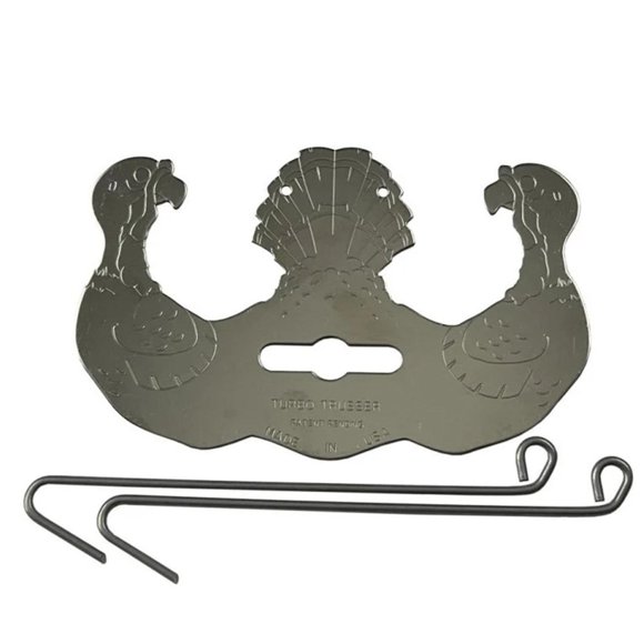 Turbo Trusser With Wing Hooks Durable Bbq Chicken Rack For Oven Roasters