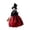 Watermelon Red, variant on Halloween Witch Doll, Vintage Cloth Folk Art Figurine, Witch Home Decor, Whimsical Halloween Tabletop Ornament, Unique Gift