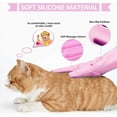 thumbnail image 3 of Guantes de aseo para mascotas para baño y depilación, cepillo para perros y gatos, guante de fregado de baño, guantes de silicona para mascotas para desprendimiento, suministros de accesorios de, 3 of 7