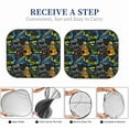 thumbnail image 6 of Fotbe Off-Road Vehicle 2-Piece Car Windshield Sun Shade | Sun Blocker for Car Windshield | Foldable Automotive Interior Accessories for Sun Protection-Large, 6 of 7