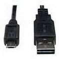 thumbnail image 2 of Eaton Tripp Lite Series Universal Reversible USB 2.0 Cable 28/24AWG Reversible A to 5Pin Micro B M/M 1 ft. 0.31 m, 2 of 2