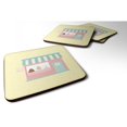 thumbnail image 1 of "Treasures Bake Shoppe on Yellow Decorative coasters, 3.5, Multicolor" Caroline's Treasures BB7284FC, 1 of 1