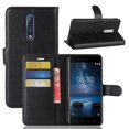 thumbnail image 1 of Litchi Skin Wallet Leather Magnetic Protective Shell For Nokia 8, 1 of 5