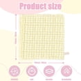 thumbnail image 2 of Gentle Face Cloths for Bath Time, Absorbent & Set of 4 Super-Soft Baby Washcloths, 2 of 5