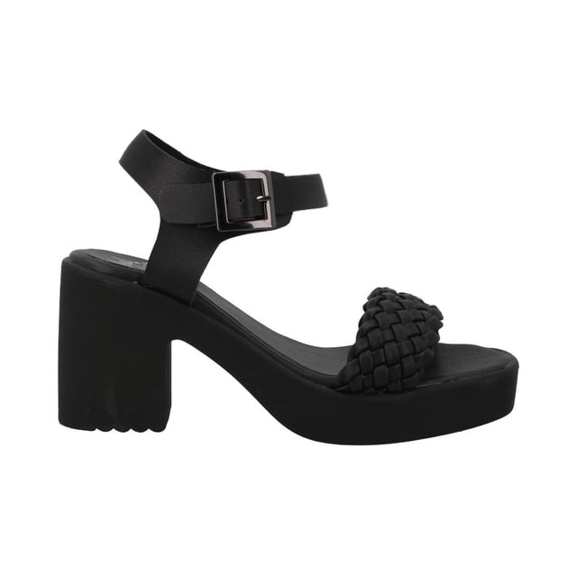 Sandalia Alta Ajustable HEAD OVER HEELS Mujer negro 24
